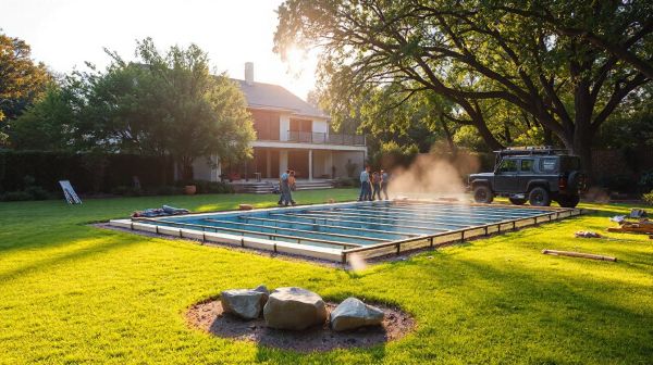 10 étapes clés pour construire une piscine sur mesure dans votre jardin