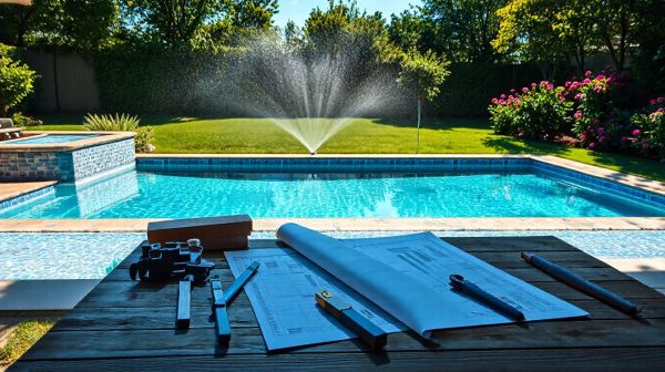 10 étapes clés pour construire une piscine sur mesure dans votre jardin