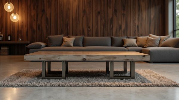 Choisir votre table basse industrielle pour un salon stylé