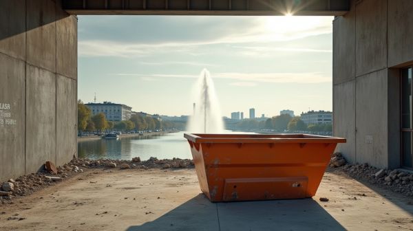 Louez une benne à Genève pour vos déchets et gravats