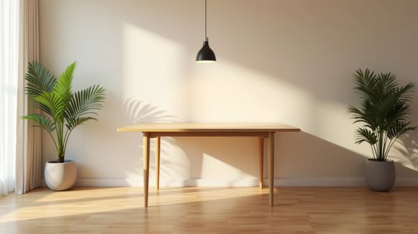 Maximiser l'espace avec une table carrée extensible 140x140