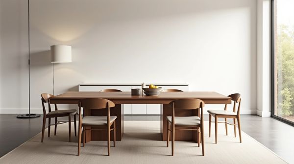 Maximiser l'espace avec une table carrée extensible 140x140