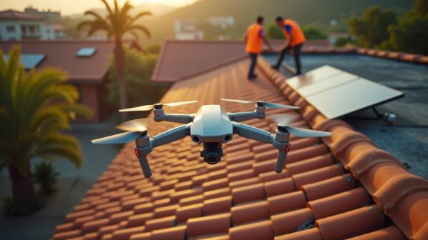 Optimiser le nettoyage de toiture par drone pour des économies durables